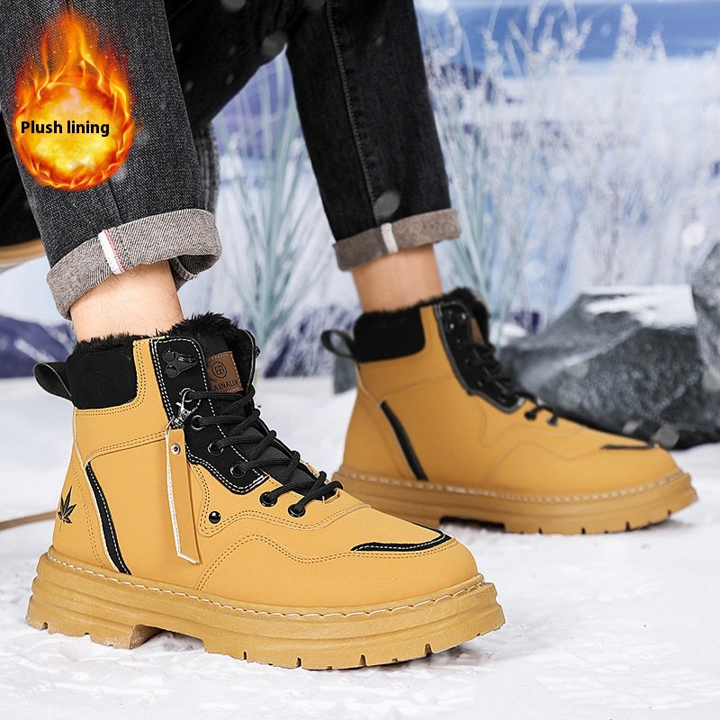 Herren-Snowboots mit Fleecefutter | LuxeStyle