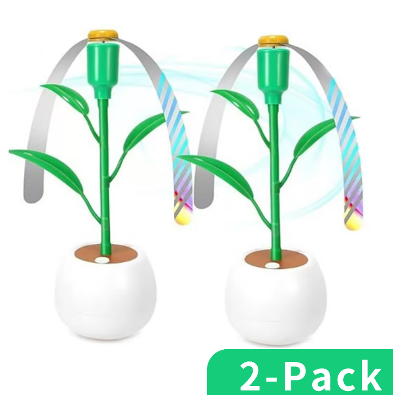 A Pple Fliegenklatsche mit 2 Ventilatoren