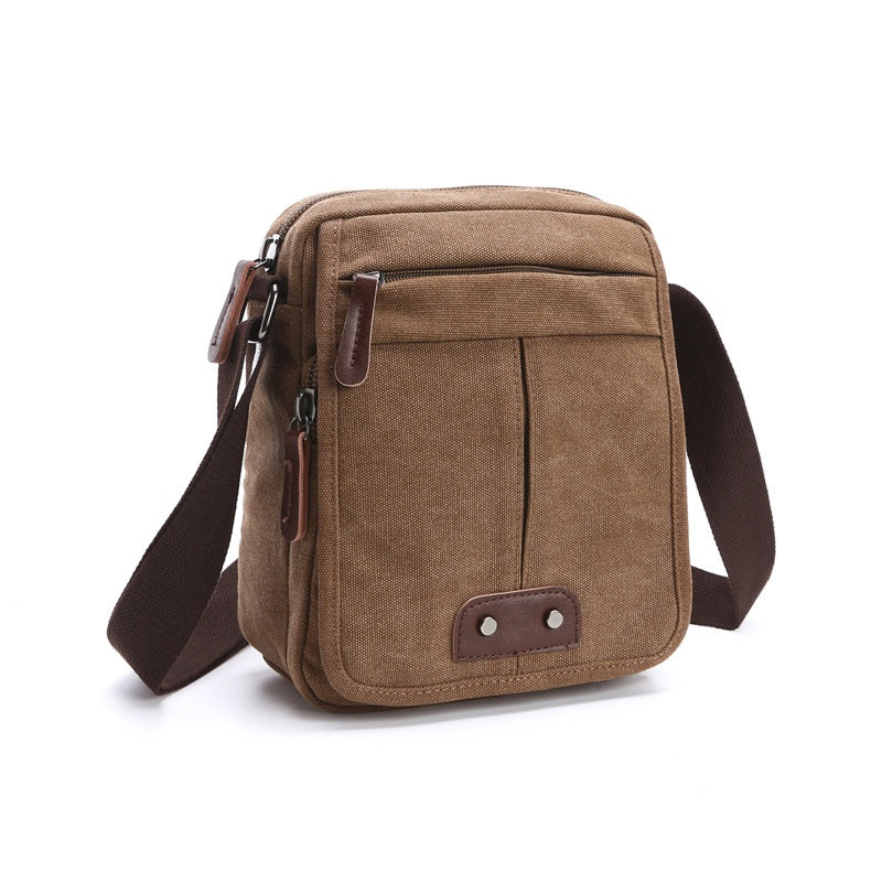 Koreaner-Stil Canvas Crossbody Tasche für Outdoor