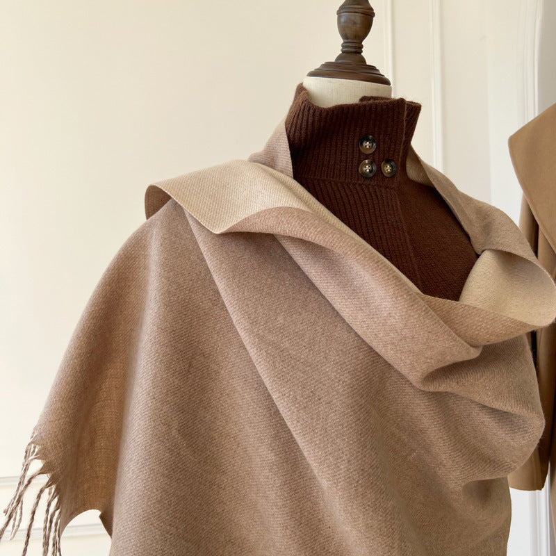 Doppelseitiger Schal – Bild 13 | LuxeStyle