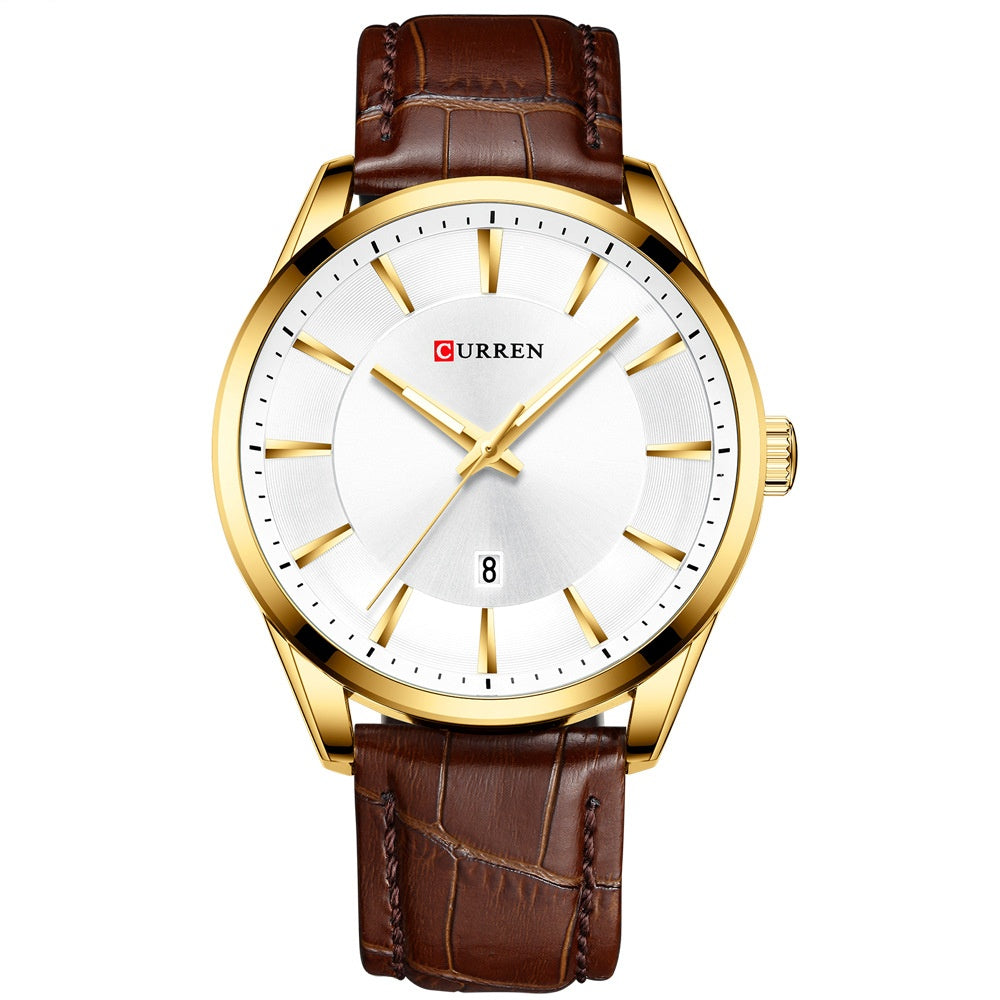 Herren Armbanduhr Rund Wasserdicht – Bild 1 | LuxeStyle