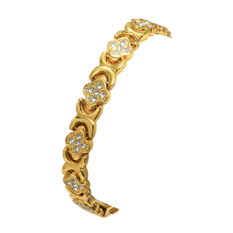 Breites Edelstahlarmband für Damen – Bild 11 | LuxeStyle