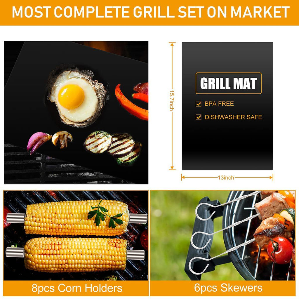 30-teiliges BBQ- & Back-Geschenkset – Bild 3 | LuxeStyle