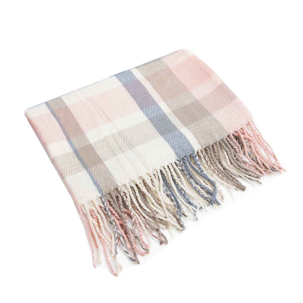 Taschenschal mit grossem Karomuster – Bild 18 | LuxeStyle