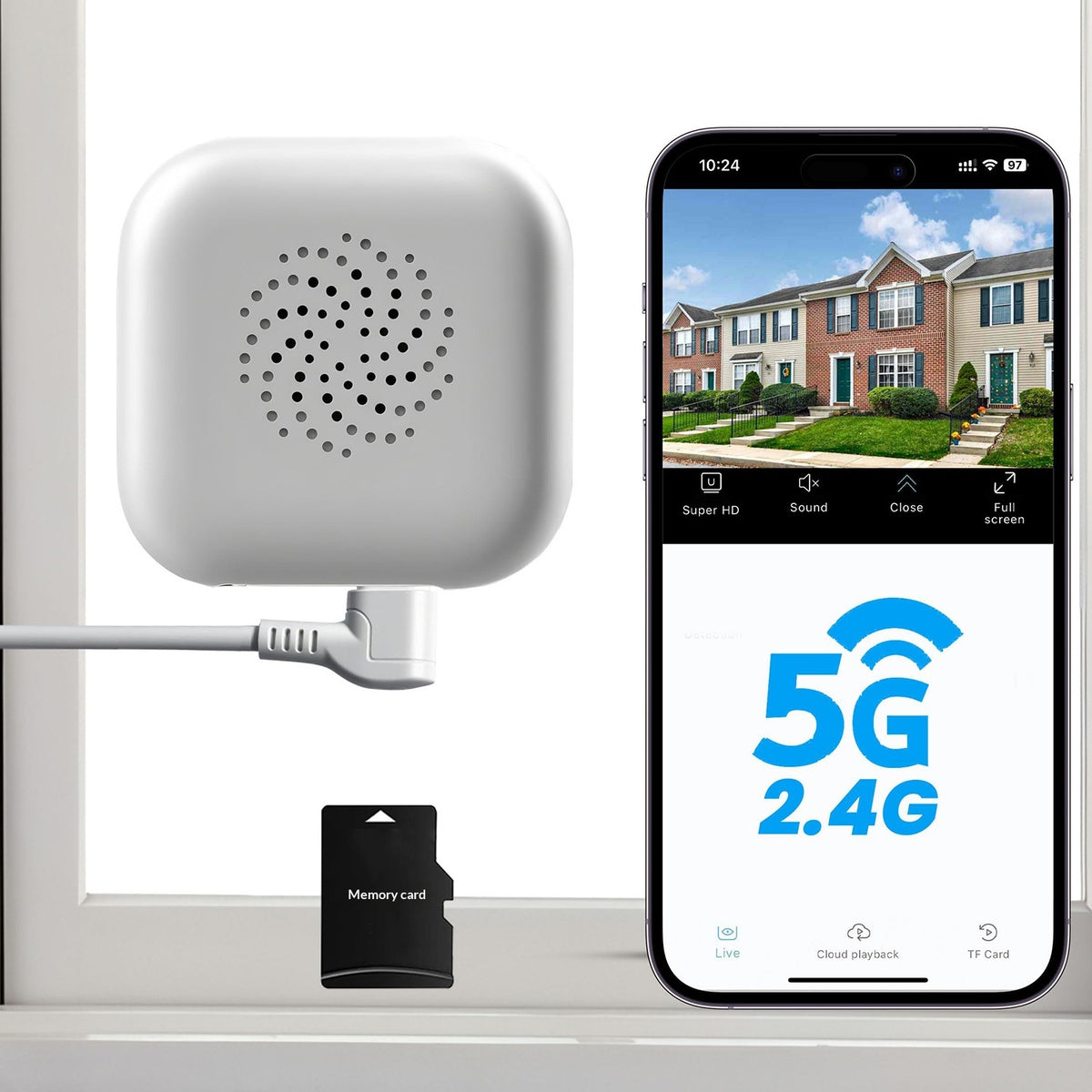 2K HD Smart Wi-Fi Innenkamera – Bild 5 | LuxeStyle