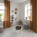 Leinen-Vorhang im Nordic-Stil