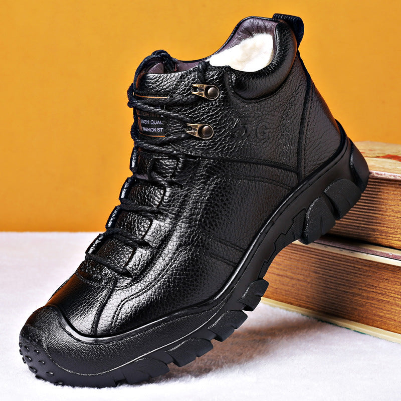 Herren Winterschuhe aus Rindsleder – Bild 1 | LuxeStyle