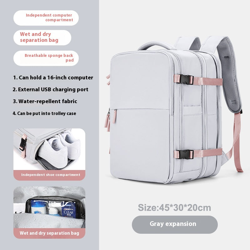 Rucksack Männer Grosses Fassungsvermögen Reise – Bild 10 | LuxeStyle