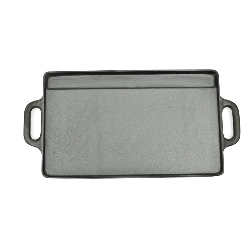 Wendbare Gusseisen Grillplatte 50x23 cm