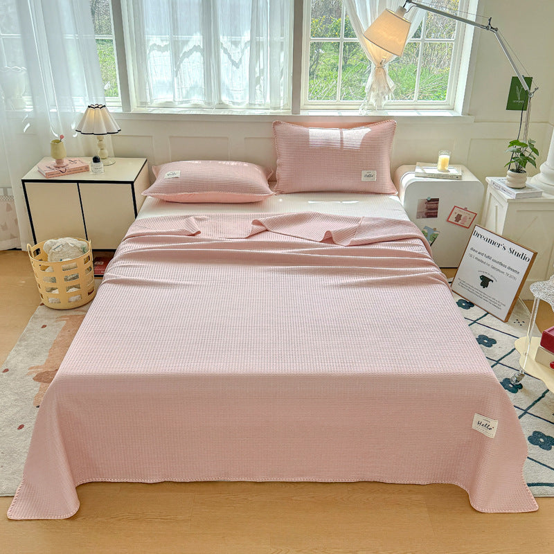 Elegante Doppelseitige Seidendecke mit Kühleffekt