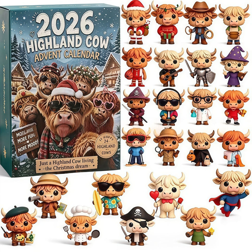 3D Highland Cow Adventskalender – Bild 15 | LuxeStyle