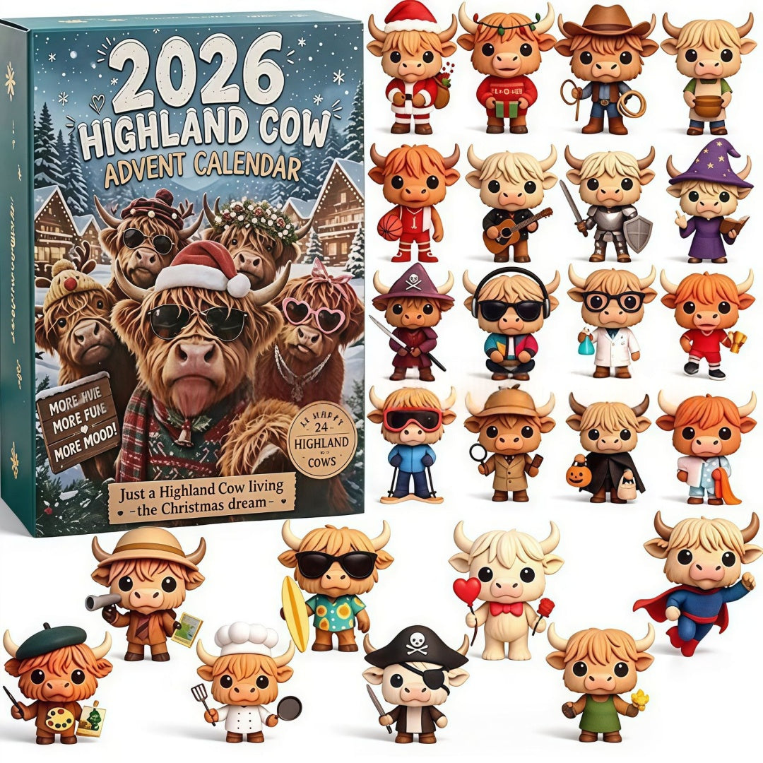 3D Highland Cow Adventskalender – Bild 15 | LuxeStyle