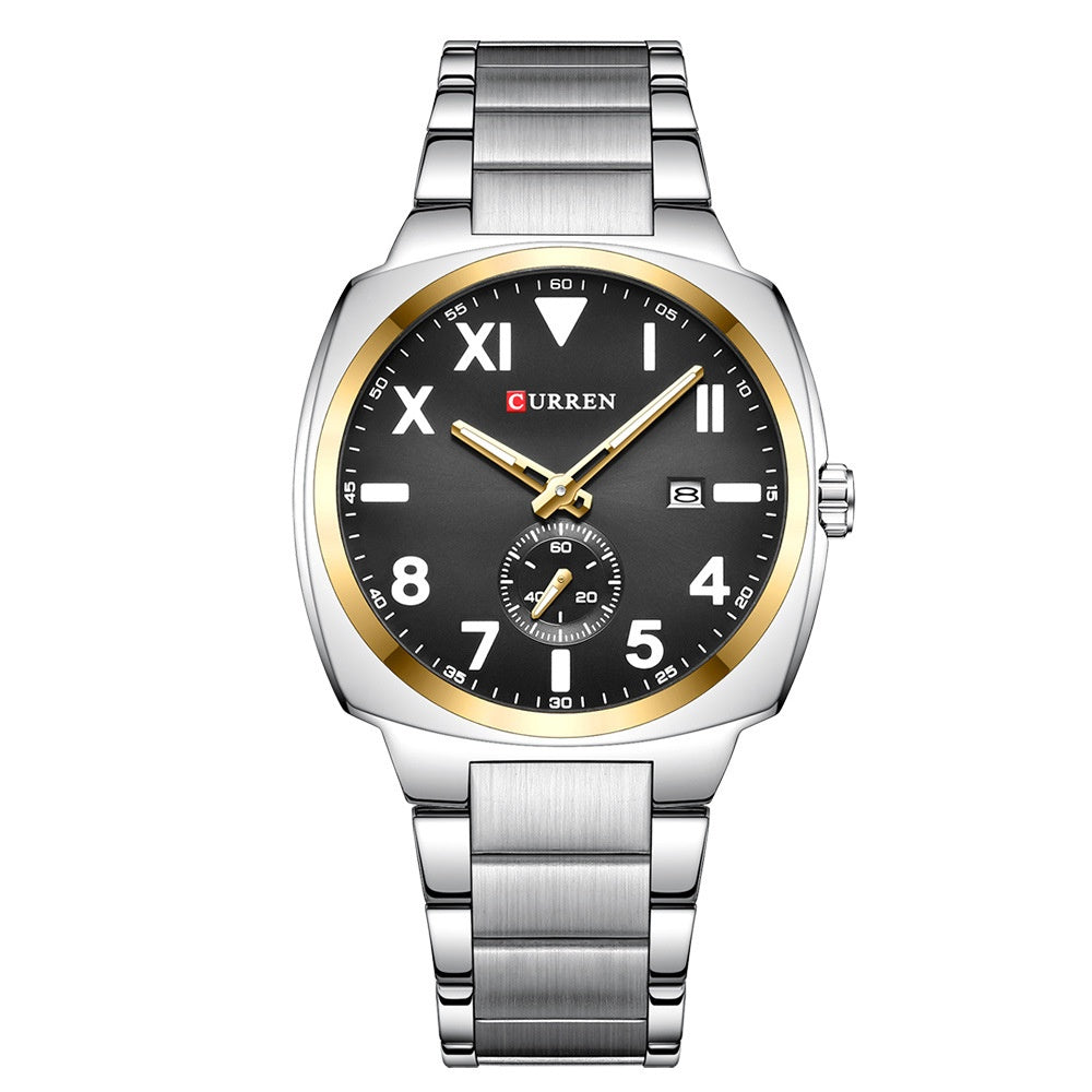 Wasserdichte Quarz-Armbanduhr für Herren