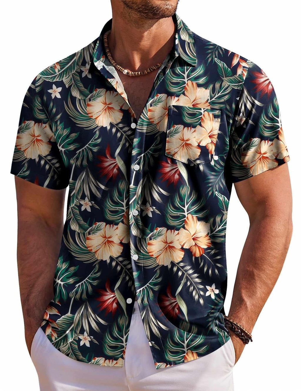 Herren Hemd im lässigen Beach-Look