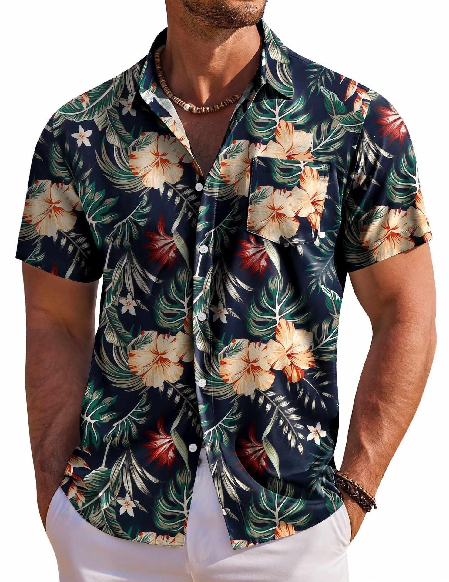 Herren Hemd im lässigen Beach-Look