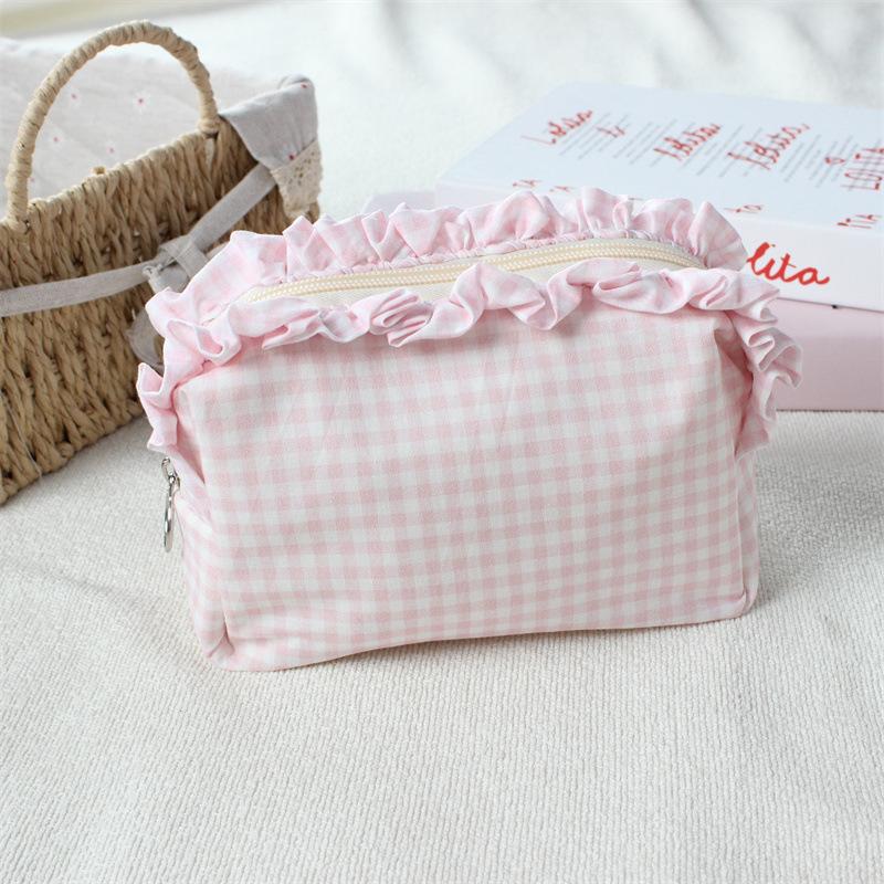 Plissiertes Karo-Etui mit grosser Kapazität – Bild 12 | LuxeStyle
