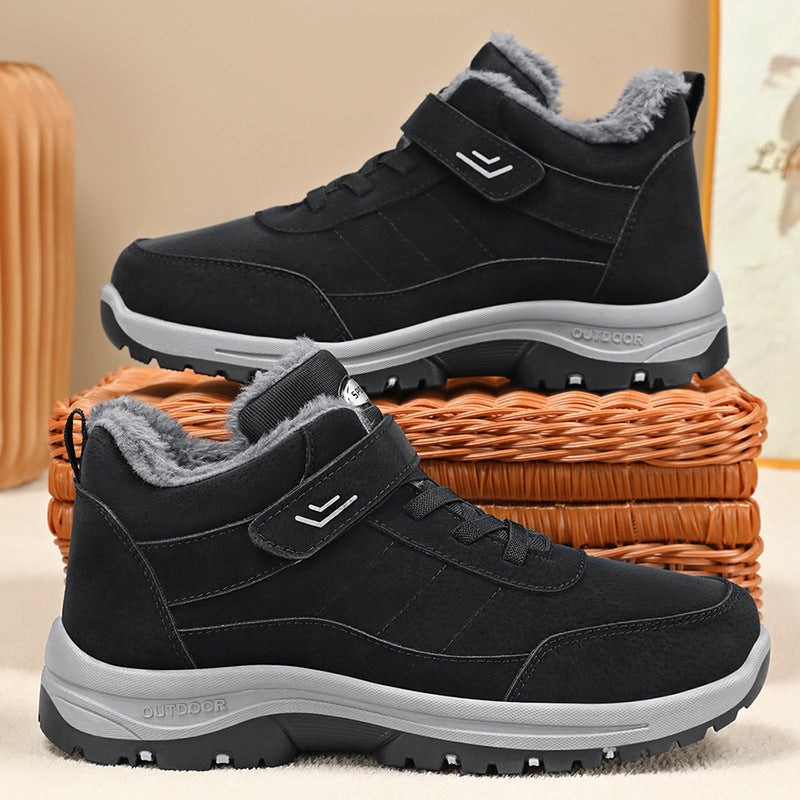 Warme Outdoor Fleece-Winterstiefel