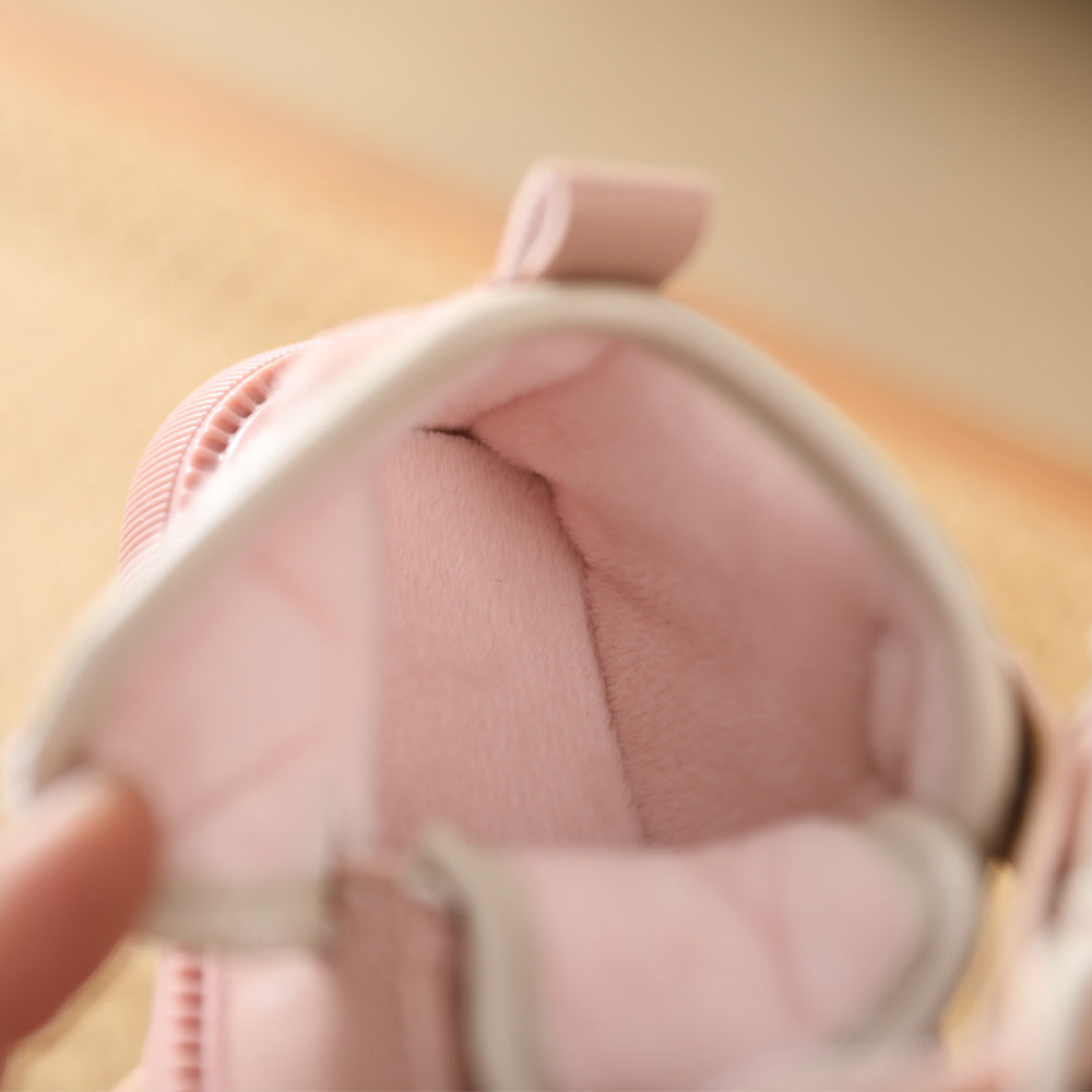Mädchen Baby Baumwollschuhe mit Schleife