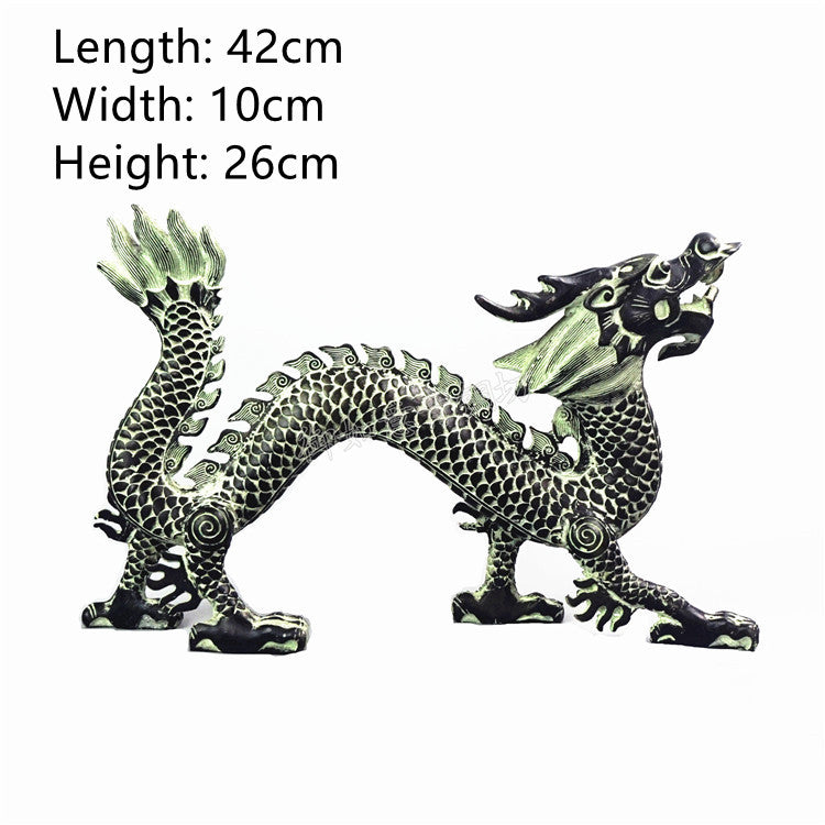Antiker Bronze Drache mit Kugel – Bild 9 | LuxeStyle
