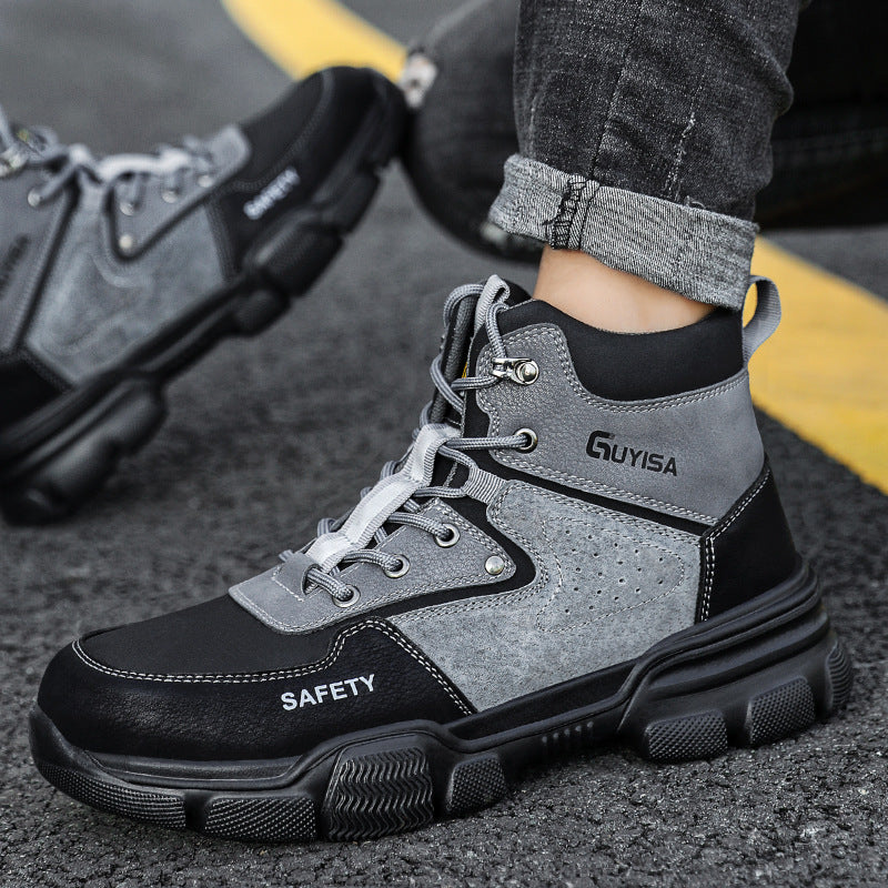 Leichte Sicherheits-Sneaker mit Stahlkappe