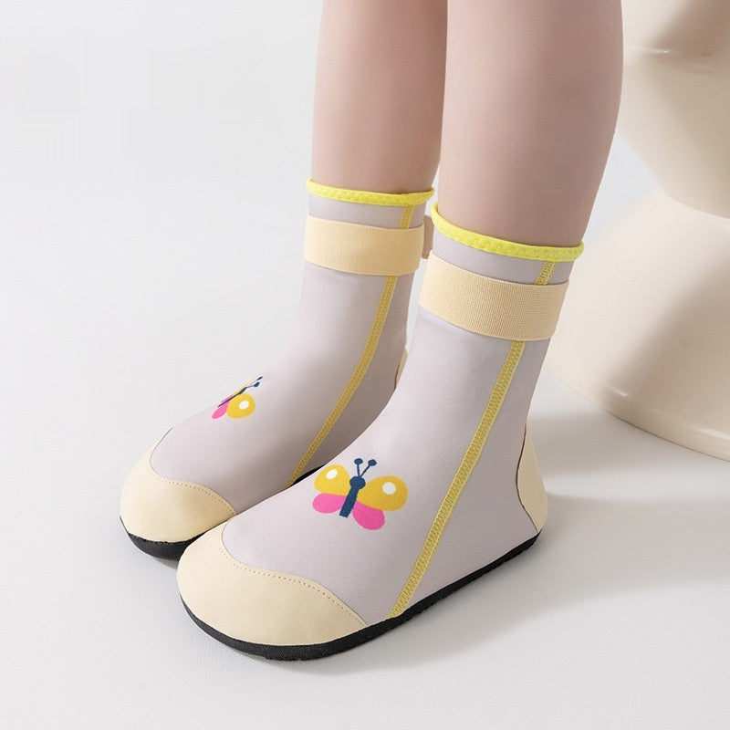 Kinder Cartoon-Badeschuhe mit hohem Schaft | LuxeStyle