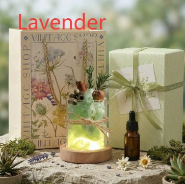 Aromatherapie-Set mit Diffusor-Steinen