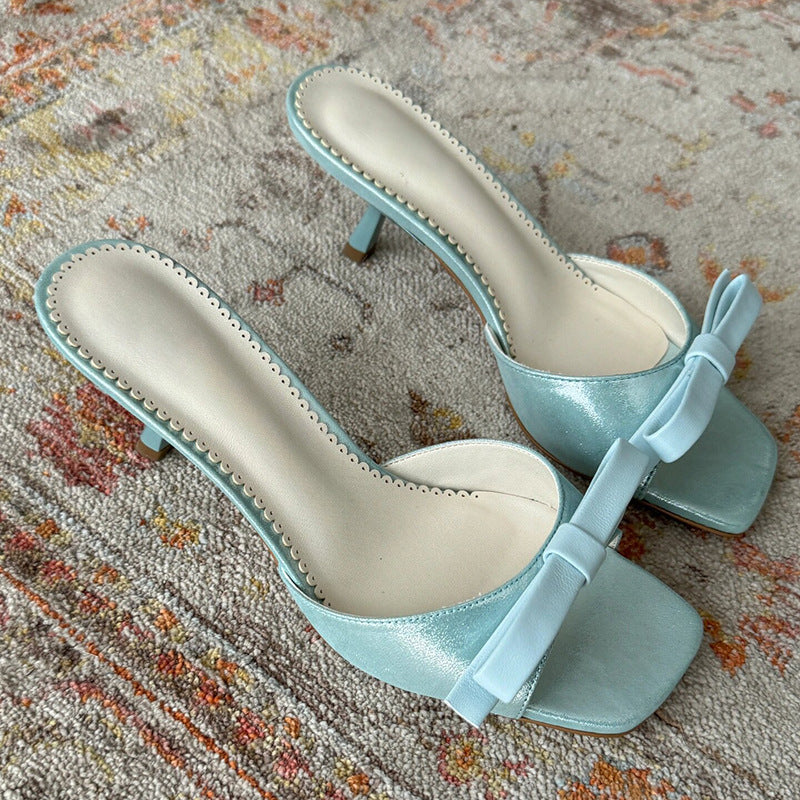 Elfenhafte Riemchen-Sandalen mit hohem Absatz – Bild 4 | LuxeStyle