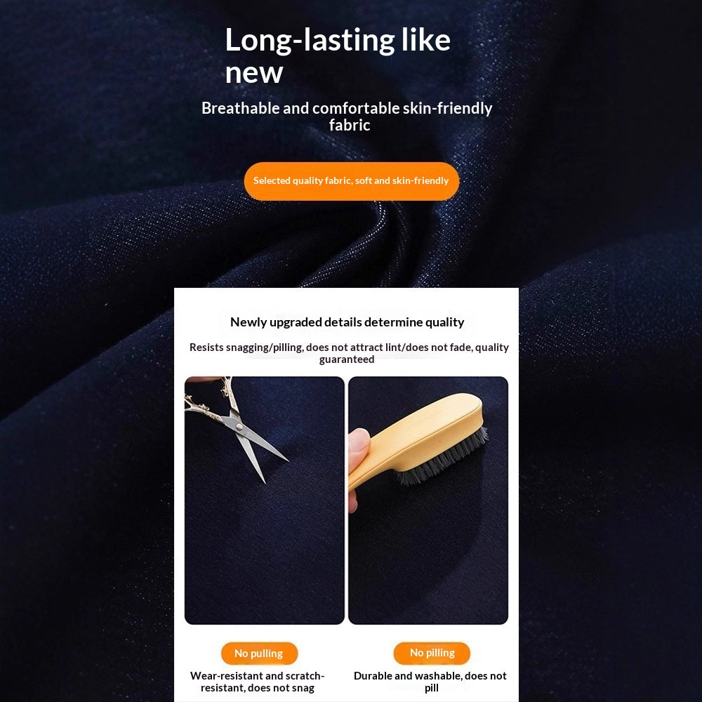 Dunkelblaue Flared Jeans