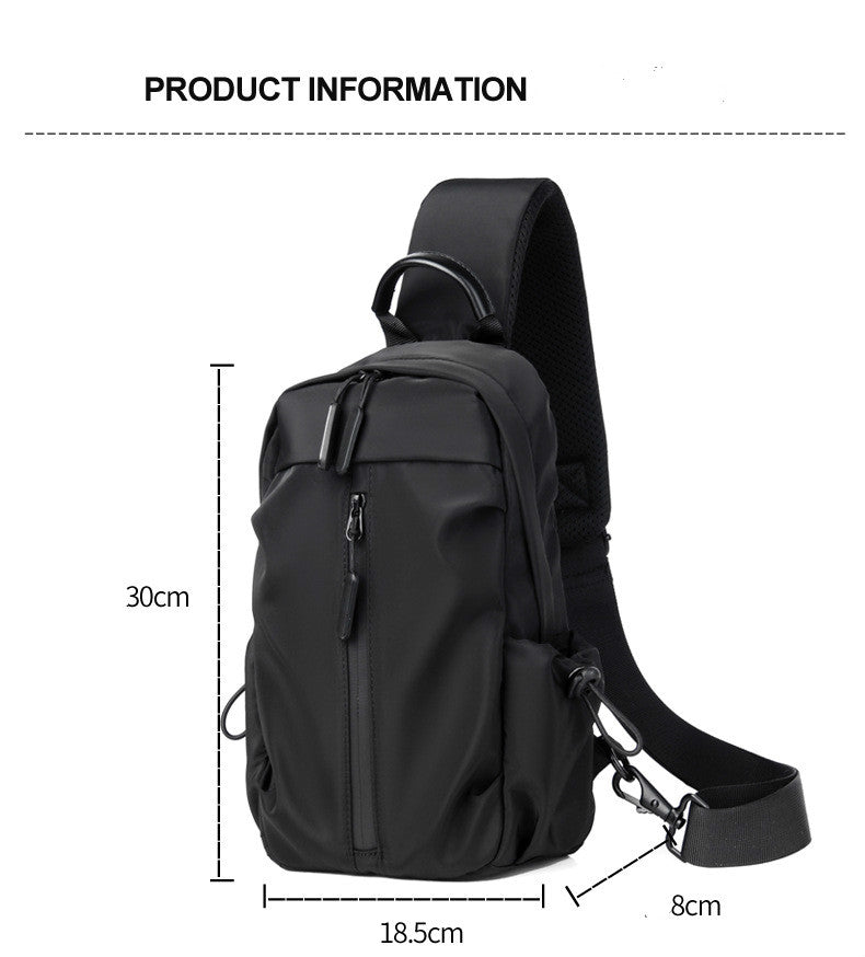 Multifunktionale Business-Freizeit-Brusttasche – Bild 3 | LuxeStyle