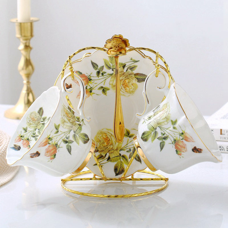 Bone China Tassenset «European» – Bild 5 | LuxeStyle