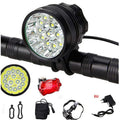 Wasserdichte Fahrradlampe für Nachtfahrten