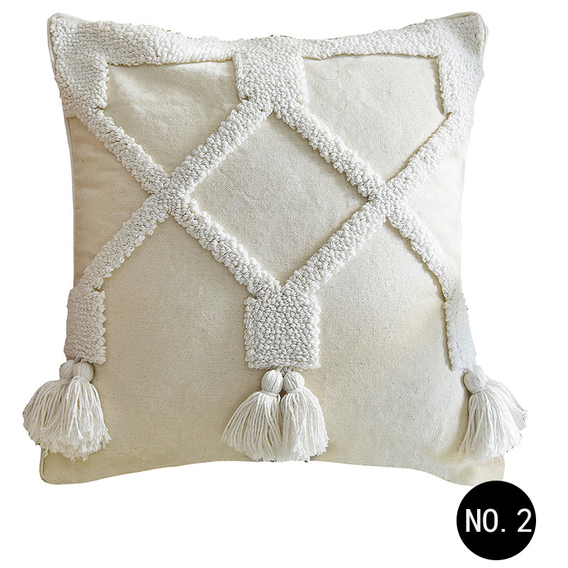 Marokkanisches Kissen mit geometrischem Muster – Bild 2 | LuxeStyle