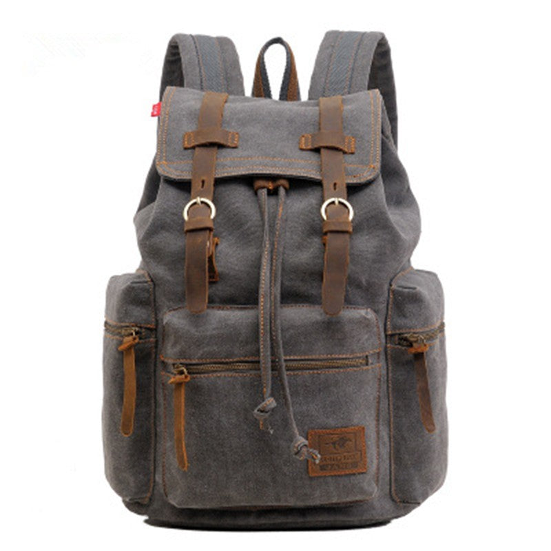 Vintage Reiserucksack aus Baumwollcanvas – Bild 2 | LuxeStyle