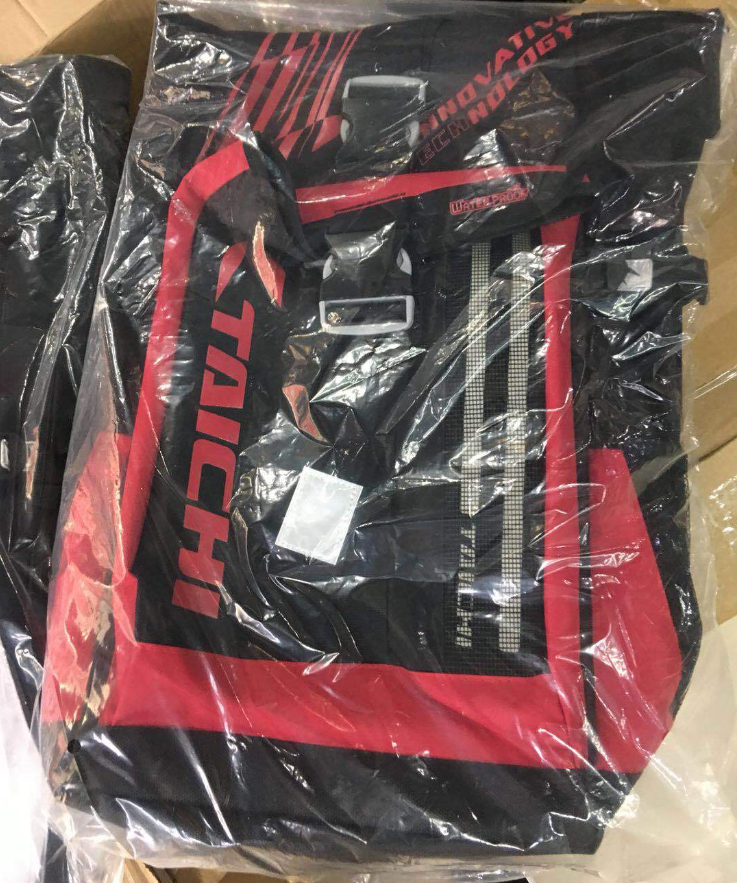 Wasserdichter Motorrad-Rucksack mit LED | LuxeStyle