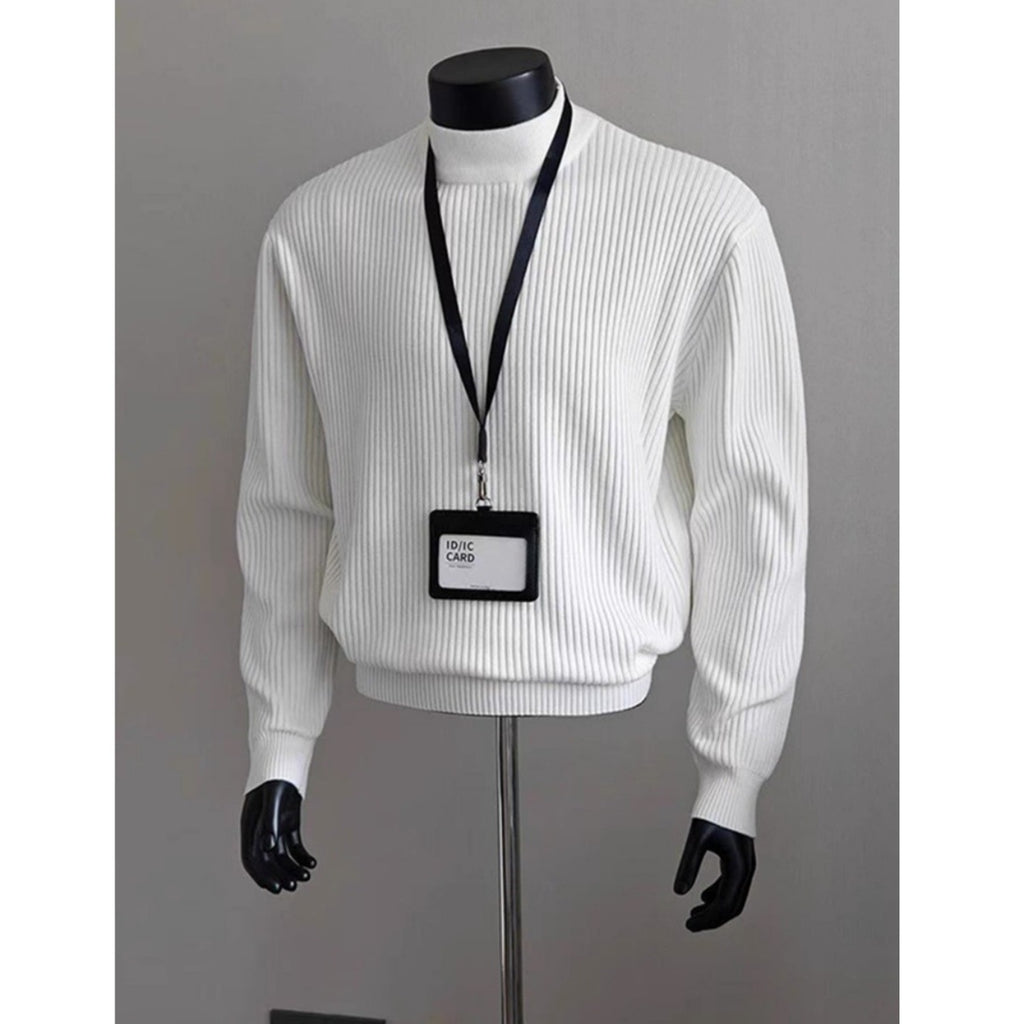 Herren Rollkragenpullover aus Strick – Bild 2 | LuxeStyle