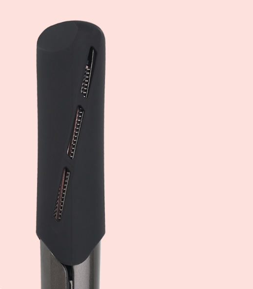 2-in-1 Glätteisen & Lockenstab mit LCD-Anzeige