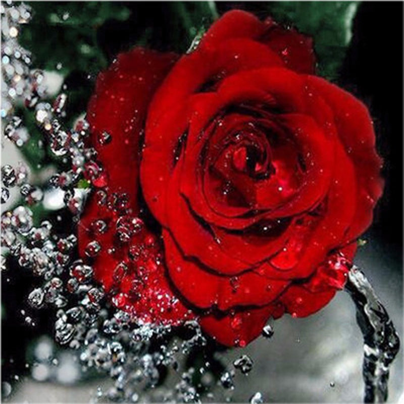 Diamond Painting Mosaik Rose Stickset – Bild 10 | LuxeStyle