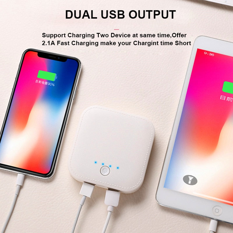 Kompakte Powerbank mit Dual-USB-Ausgang – Bild 2 | LuxeStyle