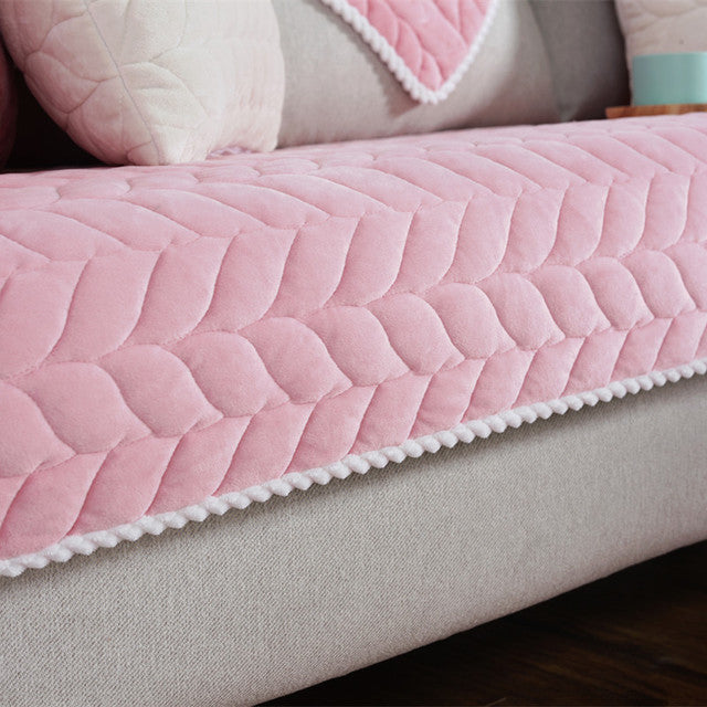 Plüsch-Sofahusse – Bild 12 | LuxeStyle
