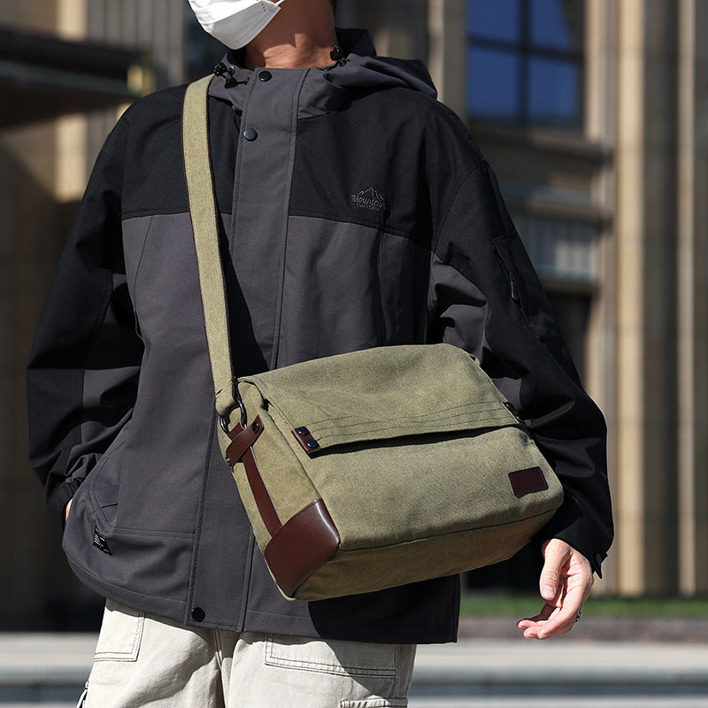 Canvas Schultertasche – grosse Kapazität | LuxeStyle
