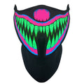 Leuchtende Halloween Party Maske