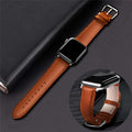 Zweifarbiges Kalbsleder-Armband für Uhren – Bild 2 | LuxeStyle