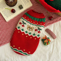 Haustierpullover Weihnachten Kirsche | LuxeStyle