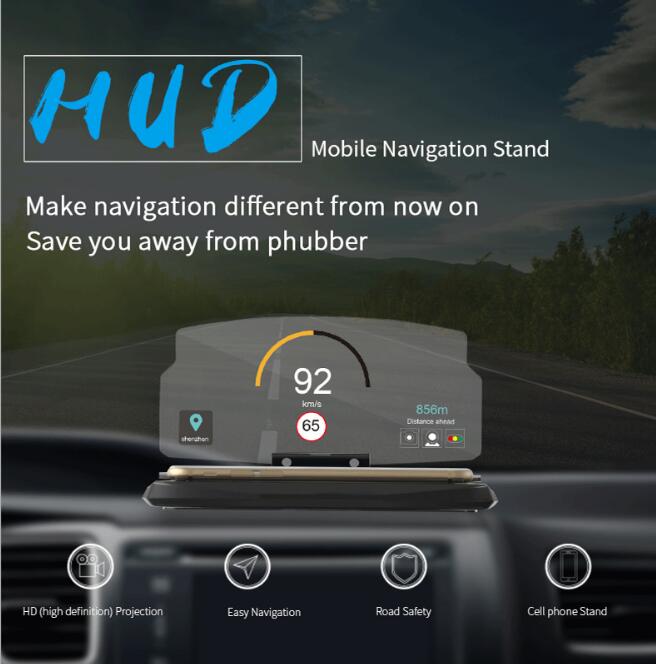 Smartphone HUD-Halterung fürs Auto · Head-up-Display