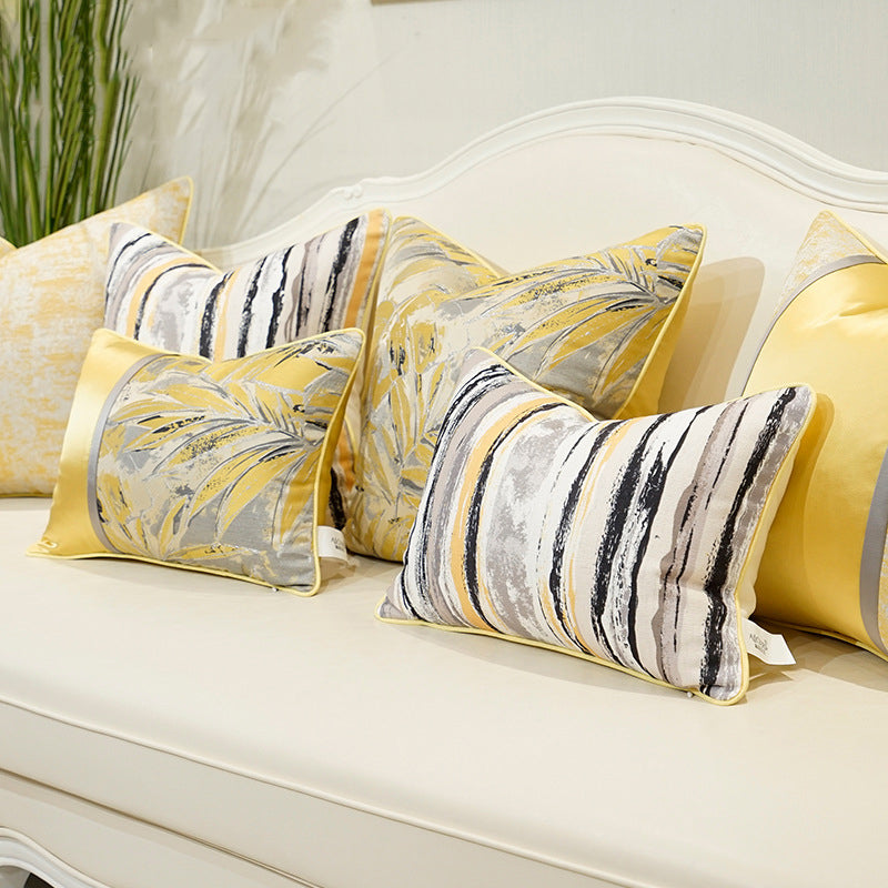 Kissenbezug mit Pflanzen- und Blumenmuster – Bild 3 | LuxeStyle