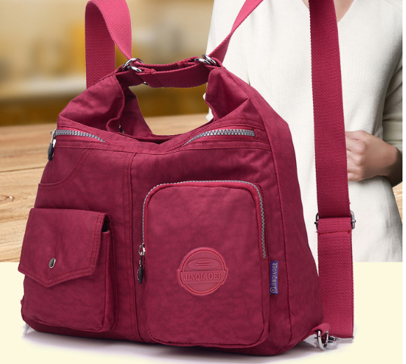 Wasserdichte Nylon Crossbody Bag
