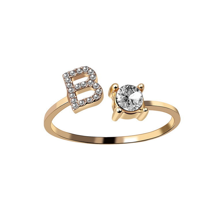 Initial-Buchstaben-Ring