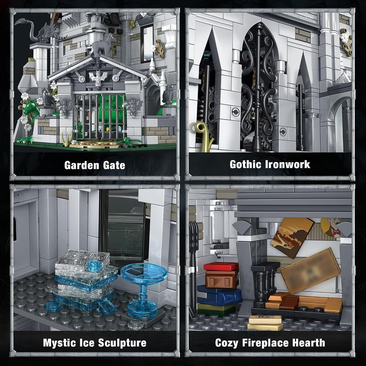 Geheimnisvolles Gothic Schloss Bausatz – Bild 3 | LuxeStyle