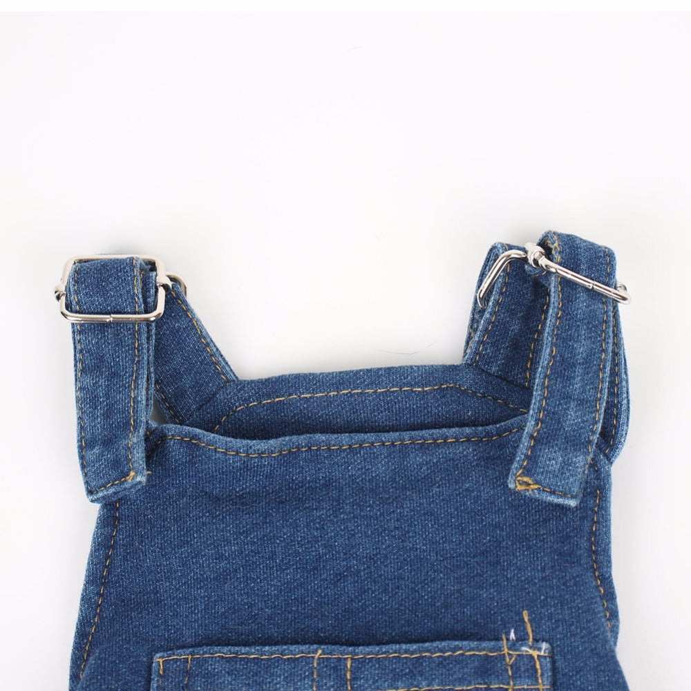 Waschtes Denim-Kleidungskostüm für Haustiere – Bild 4 | LuxeStyle