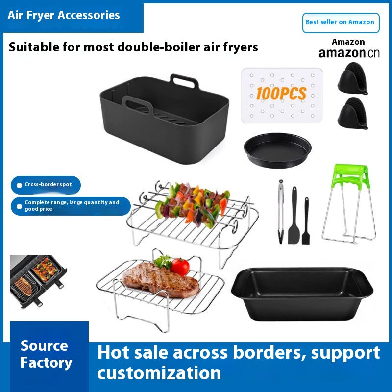 Grillrost für Air Fryer, rechteckig, 8 Quarts – Bild 4 | LuxeStyle